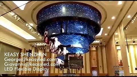 Led curved flexible display | KEASY SHENZHEN TECHNOLOGIES