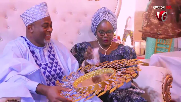 THE COLOURFUL TRADITIONAL MARRIAGE BETWEEN  OLUWADAMILOLA ADENEYE AND OLUWAFEMI AIYEOLA  IN LAGOS