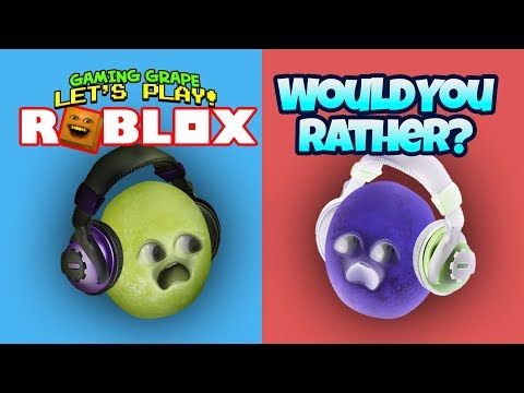 Roblox: WOULD YOU RATHER! [Gaming Grape]