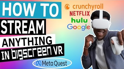 How to stream ANYTHING on the Bigscreen VR app - Meta Quest 2 (no computer)