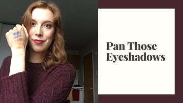 2021 Pan Those Eyeshadows Intro
