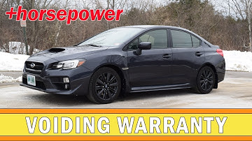 What Will VOID Your Warranty According To Subaru | PART 1 | WRX VLOG 8