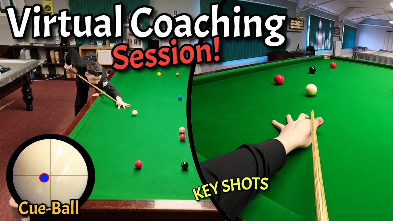 Virtual SNOOKER Lesson Learn Lots Of KEY SHOTS!