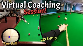 Virtual SNOOKER Lesson | Learn Lots Of KEY SHOTS!