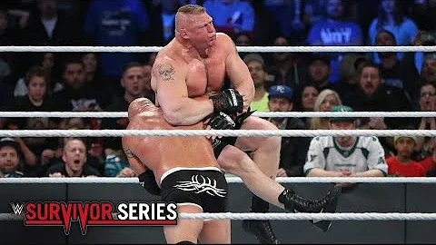 FULL MATCH - Goldberg vs. Brock Lesnar - Mega Match: Survivor Series 2017 Made in WWE 2K18(PS4/XB1)