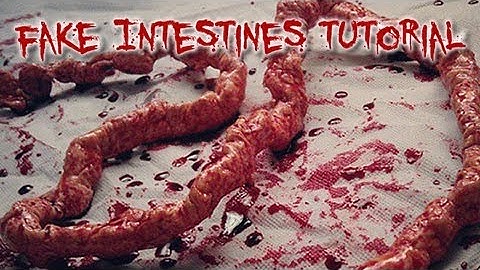 How To Make Fake Intestines Tutorial