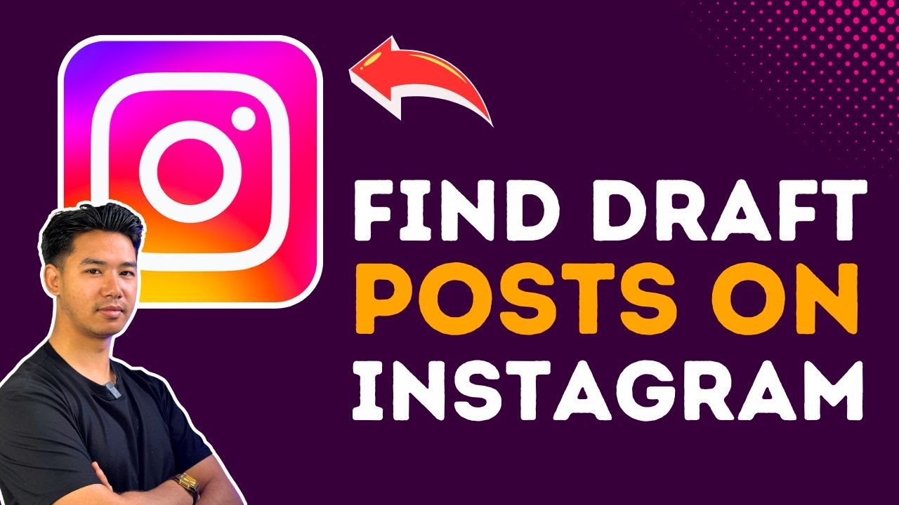 How To Find Post Drafts On Instagram - YouTube