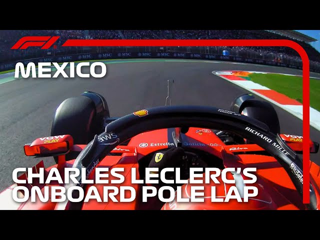 Fórmula 1: Charles Leclerc surpreende com 'pole position' no México