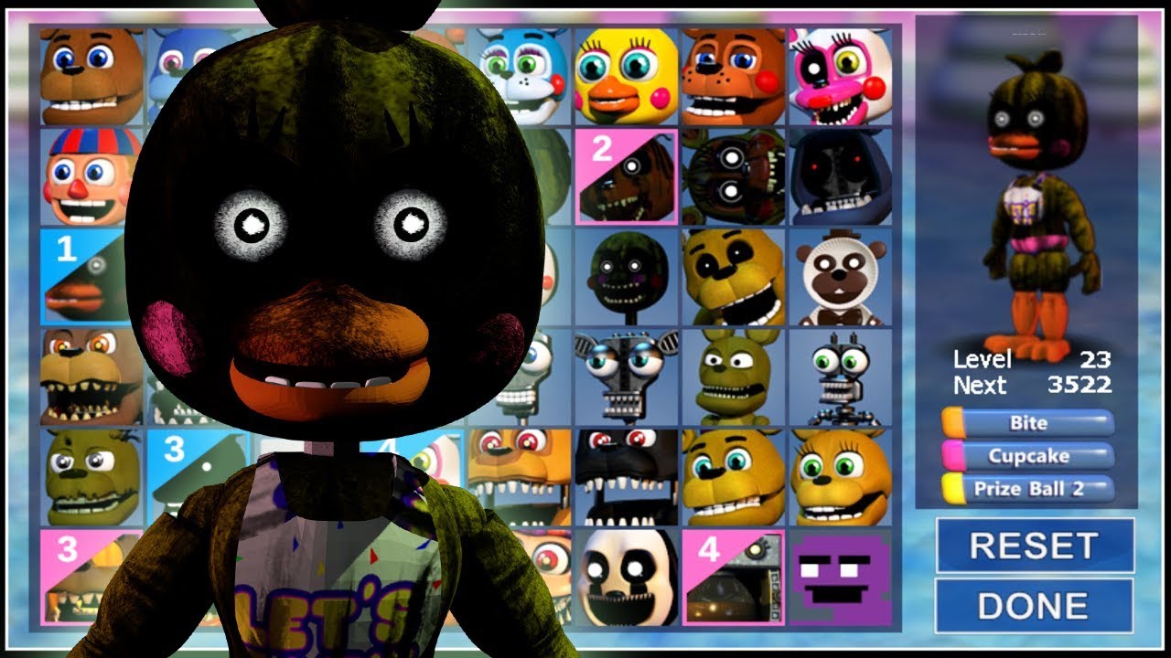 Funtime Chica, Fnaf World Characters and Fan Made