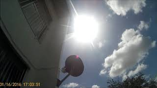 2017 Eclipse 8-21-17 in Miami, FL timelapse
