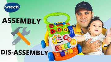 Vtech Sit To Stand Learning Walker: Assembly | Dismantle | Review [FAST!]