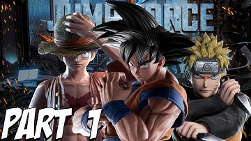 Jump Force Story Mode Gameplay Walkthrough Part 1 - Prologue [PS4 PRO/XBOX ONE/PC]