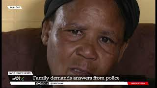 Galeshewe family demands answers after police allegedly shot and killed John Smit