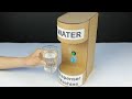 Simple Water Dispenser Machine Basic Setup From Waste Bottle | School Science Project | Craft | DIY