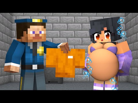 PREGNANT APHMAU JAILBREAK CHALLENGE - Minecraft Animation