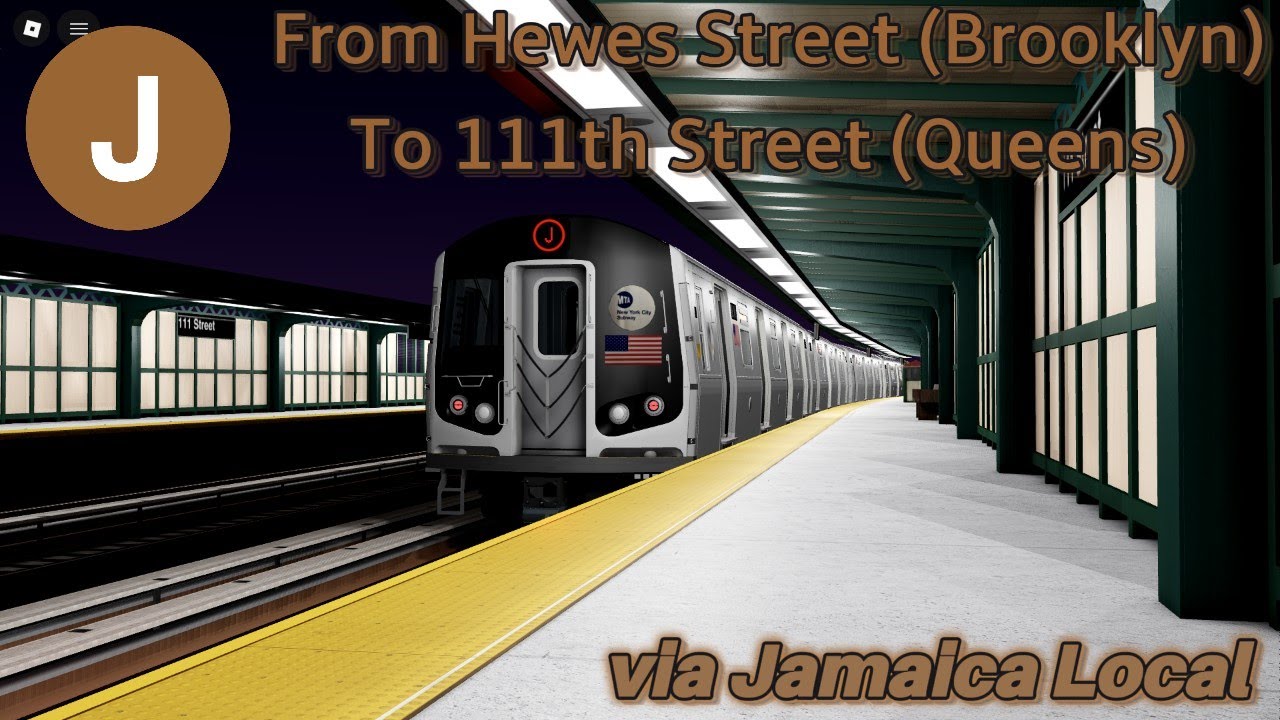 MTA NYCT R143 (J) From Hewes Street To 111th Street | MTAoR: BMT Eastern Divison