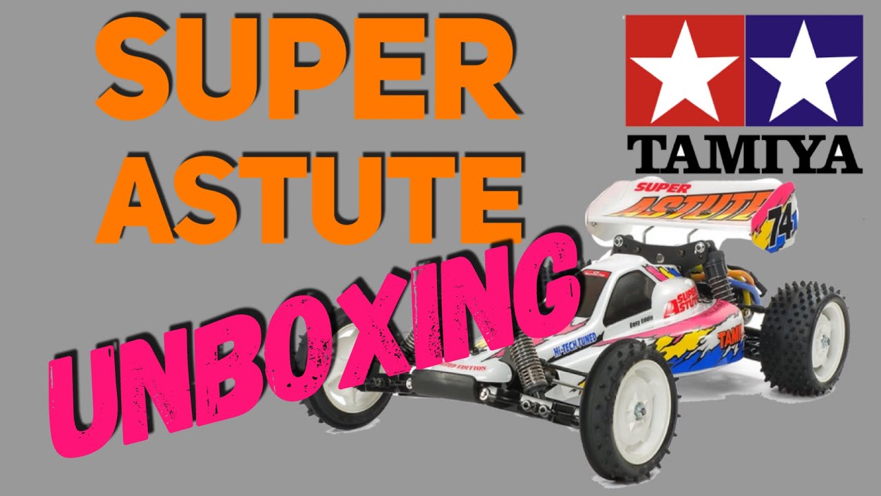 e41: TAMIYA SUPER ASTUTE RERELEASE UNBOXING - YouTube