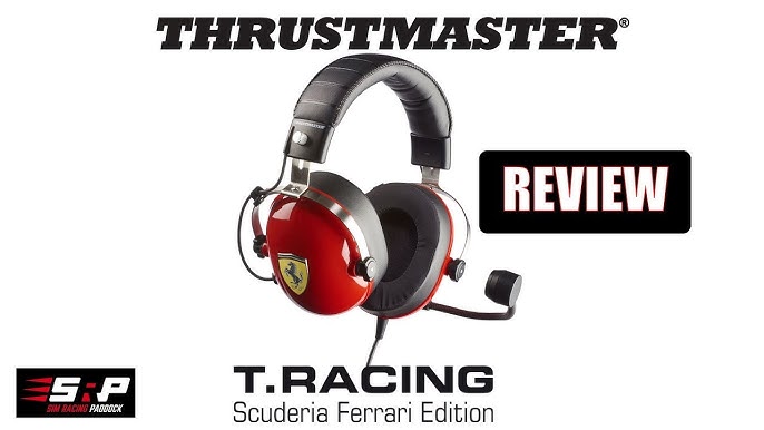 Casque Gaming avec fil T-Racing Scuderia Ferrari