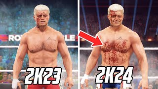 30 Things WWE 2K24 Did Better Than WWE 2K23