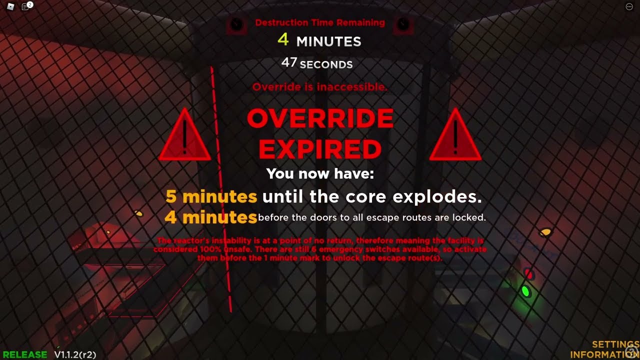 Charleston Nuclear Research Complex - Meltdown (Reactor POV)