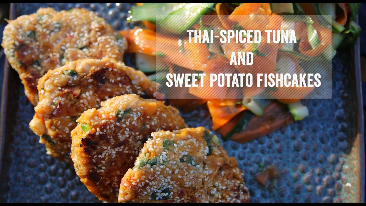 ad HOW TO Thai Spiced Tuna and Sweet Potato Fishcakes with Ian
