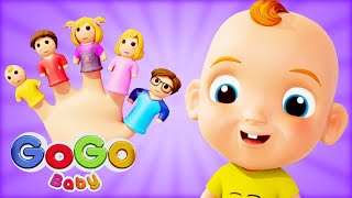 Daddy finger, Mommy Finger, Baby Finger   More | GoGo Baby - Nursery Rhymes & Kids Songs