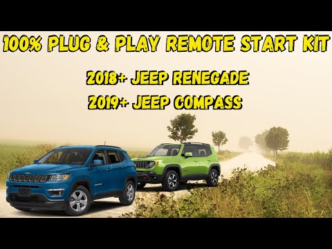 Jeep Renegade & Jeep Compass 100% Plug & Play Remote Start Kit