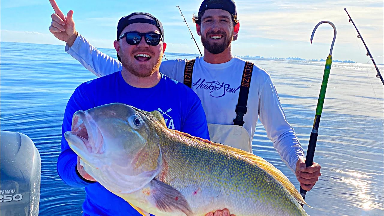 RECORD Golden Tile Fish! DEEP DROPPING Catch Clean Cook - YouTube
