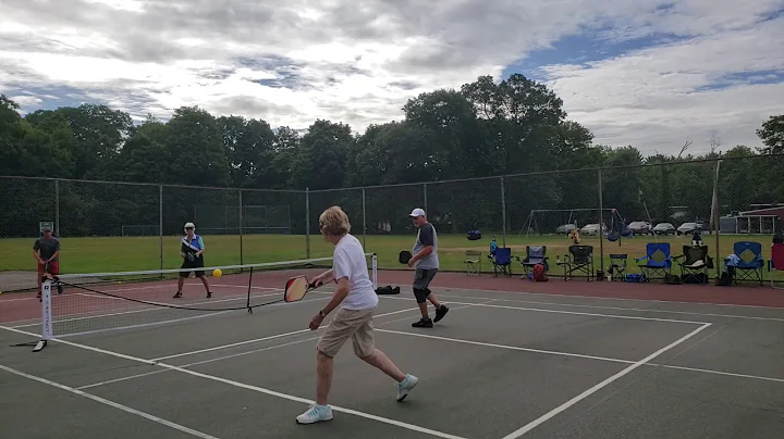 Easton Mass. Pickleball - Burt Lewis & Liz Mercer ...