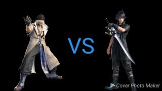 DISSIDIA FINAL FANTASY NT Noctis VS Snow Villiers (The Ultimate Battle Begins)
