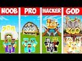 Minecraft: FAMILY ZOO PARK BUILD CHALLENGE - NOOB vs PRO vs HACKER vs GOD in Minecraft