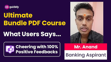What Users Says | Guidely Bundle PDF Course | Mr. Anand