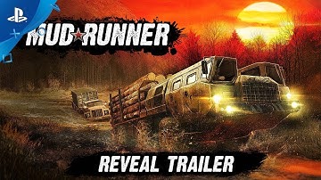 MudRunner | Reveal Trailer | PS4