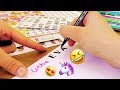 Kathi bekommt süßen EMOJI BRIEF von Eva | Antwort mit Stickern & Washi Tape | DIY Ideen