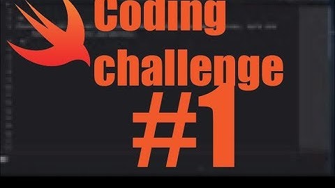 Swift Coding Challenge #1