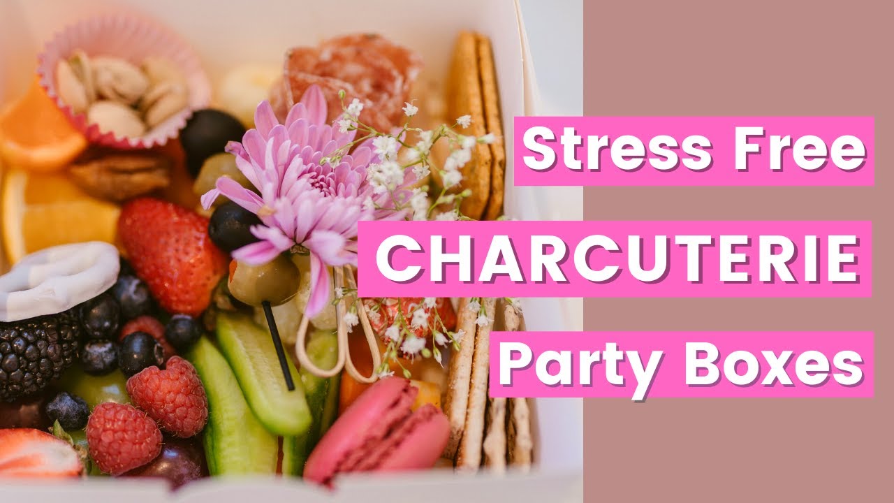 How To Make Individual CHARCUTERIE BOXES  Perfect for a Stress Free  Party/Baby Shower or Event! 