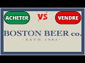 Bourse  action  dividende  boston beer