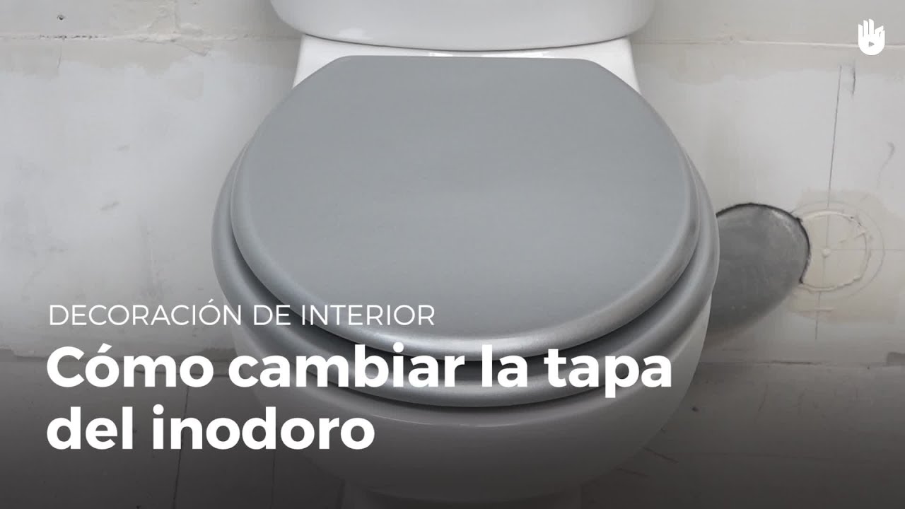 Cómo cambiar la tapa del WC