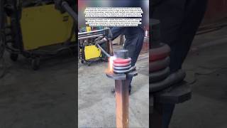 Hot Bending Steel Bar with a Manual Ring Bender