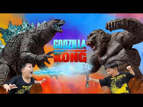 S.H. MonsterArts Godzilla vs Kong 2021 / รีวิวโมเดล ก็อดซิลล่า ปะทะ คอง 2021 | Bm and Porsche
