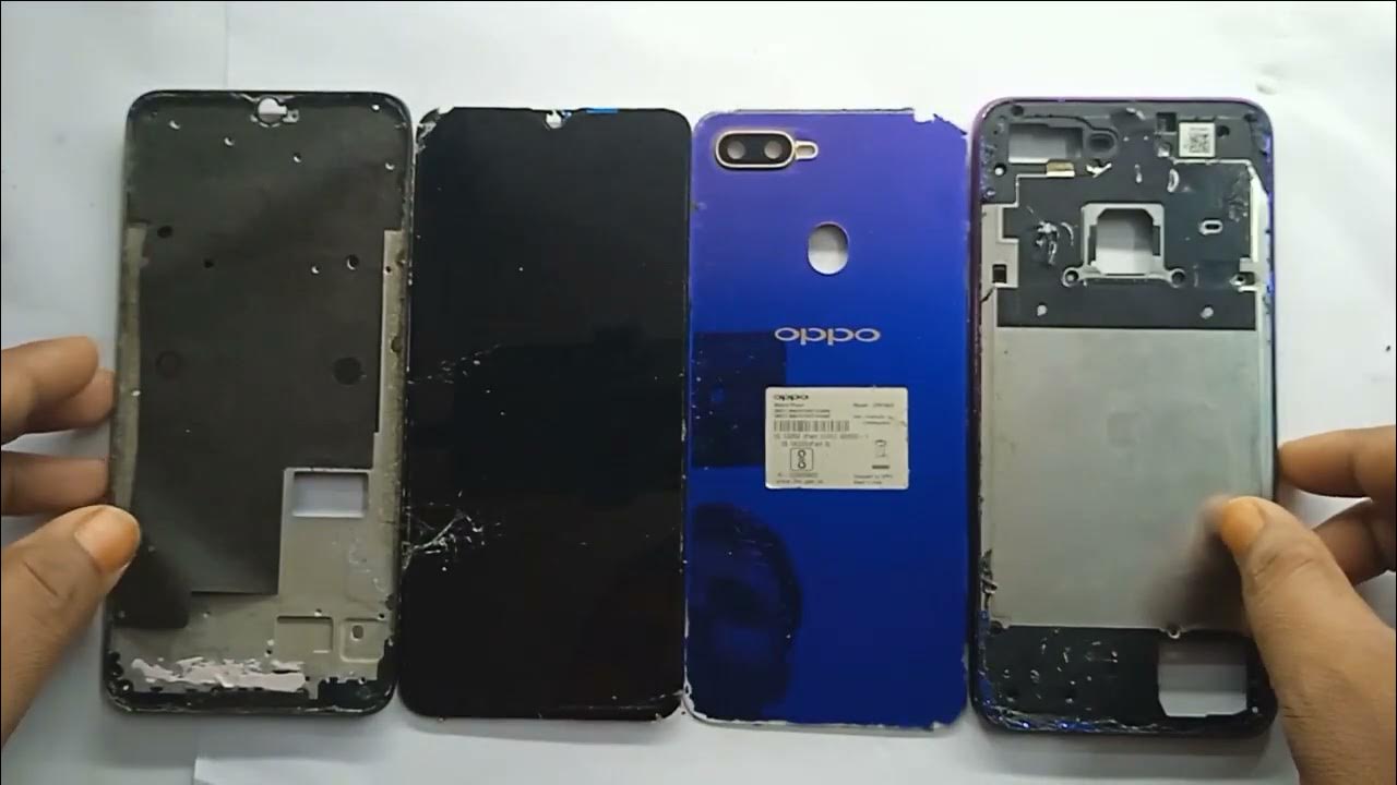 how-to-restore-oppo-f9-cracked-destroyed-phone-restoration-youtube