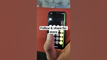 Calculator backspace hack for iphone | IOS | share | apple | iphone | delete single digit in iphone