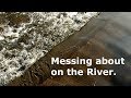 A lovely day for a walk in the river. Mudlarking adventure.