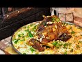 كتف خاروف مشوي بالفرن لازم تجربو  الطريقه وماتنسو تدعولي🌹 مع أرز مبهر .. Roasted lamb shoulder