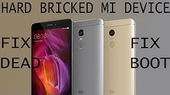 MI Hard Bricked Dead Phone All Xiaomi Devices Full Flash Stock - Durasi: 20.32. 