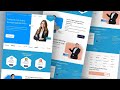 Empowering Digital Business Excellence Skills landing page design tutorial in figma#landingpage