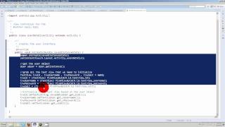 Android Programming tutorial - server communication Singleton Pattern