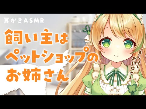 【犬視点/耳かきASMR】ボクの飼い主はペットショップのお姉さん【ゴシゴシ耳かき/3dio/Vtuber/男性向けシチュエーションボイス】