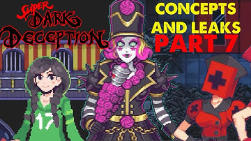 Super Dark Deception Chapters 2-3 concepts and leaks (+ release date) PART 7