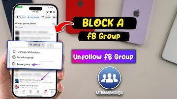 How To Block A Facebook Group Unfollow A Facebook Group - Easy way